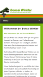 Mobile Screenshot of bonsai-winkler.com